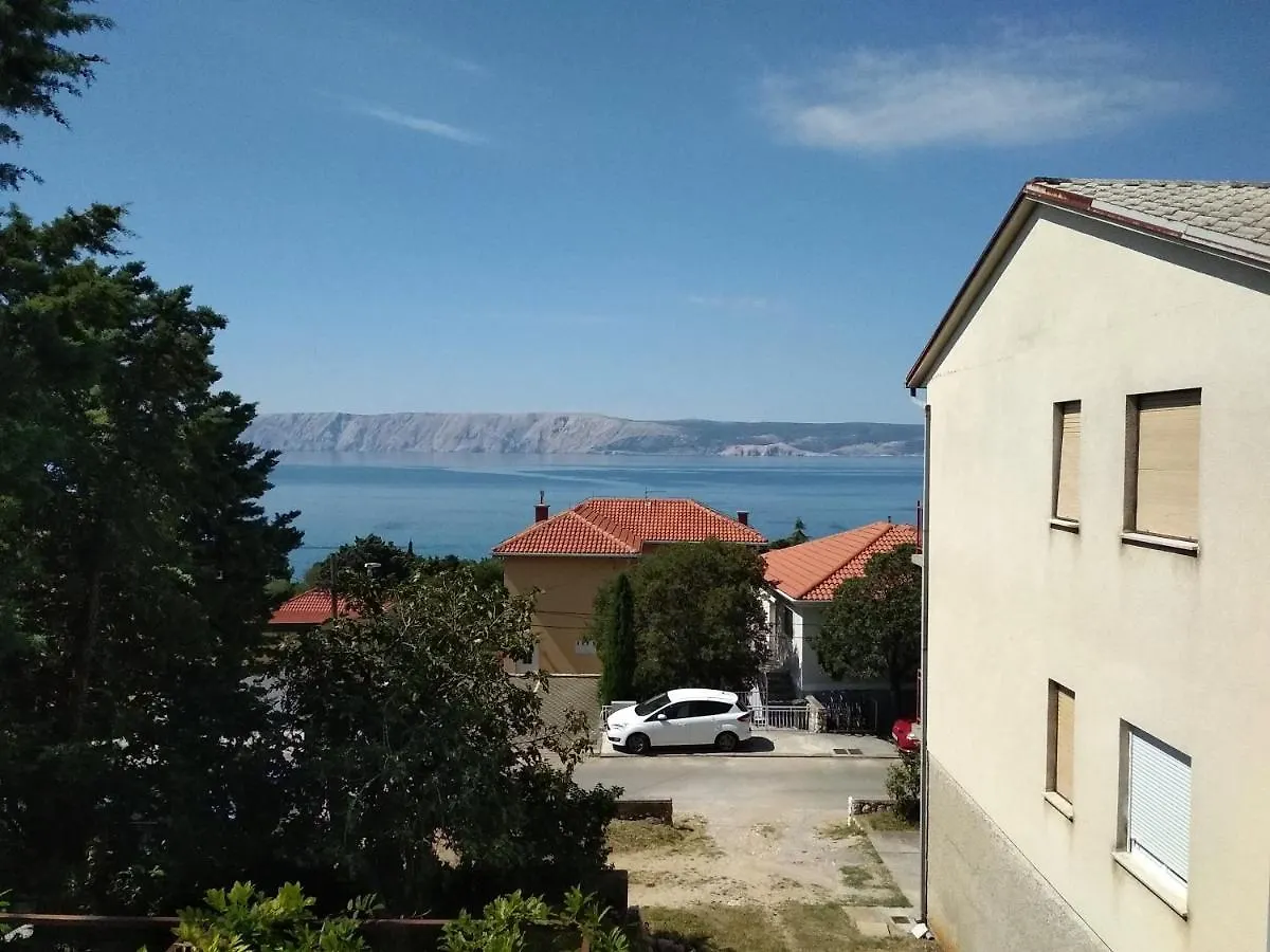 App Zeljka, 200M Beach Novi Vinodolski Apartment